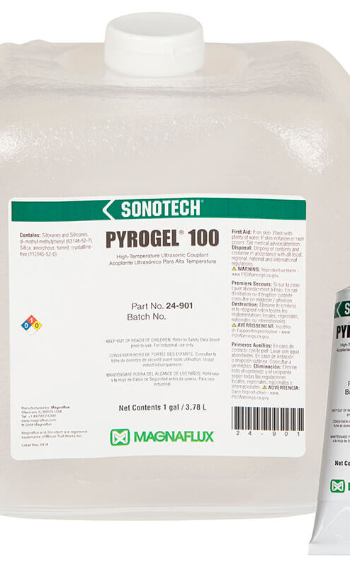 Pyrogel Acoplante para UT de Alta Temperatura de Magnaflux