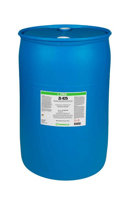 ZL-405 Penetrante fluorescente a base de agua y lavable al agua de nivel ½ de Magnaflux