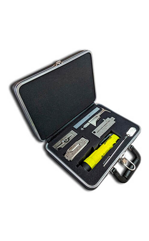 Pipe-Flange Inspection Tool Kit (Kit de herramientas de inspección de bridas de tuberías) Cat # 12F